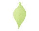 Lucite Apple Green Ivy Leaf 30x53mm