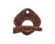 TierraCast Antique Copper (plated) Large Spiral Toggle Clasp 23x22mm, 24mm