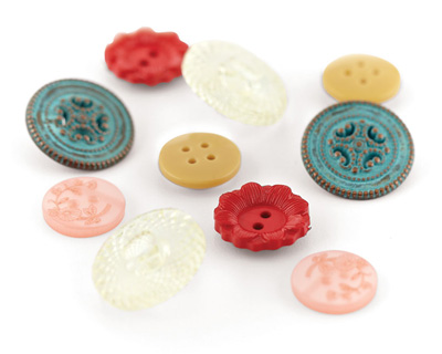 Lucille Vintage Buttons