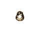 TierraCast Antique Brass (plated) Bear Euro 9x12mm
