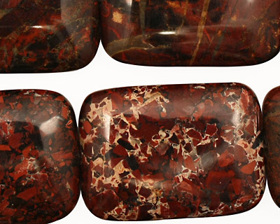 Poppy Jasper Thin Pillow 30x22mm