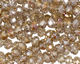 Black Diamond AB Crystal Faceted Rondelle 6mm