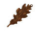 Vintaj Artisan Copper Taliesin Leaf Pendant 15x39mm