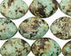 African Turquoise Horse Eye 20x15mm