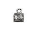 Pewter Zigzag Bail (Large Hole) 9x12mm