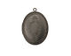 Gunmetal Oval Baroque Heirloom Locket 22x31mm