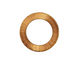 Brass Small Corrugated Ring 22mm