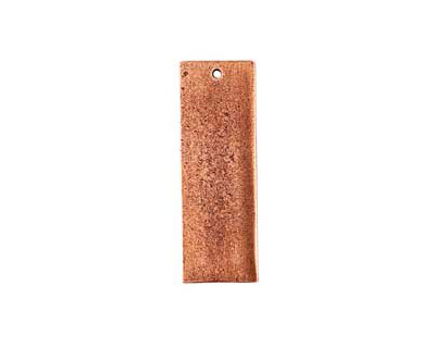 Nunn Design Antique Copper (plated) Flat Grande Thin Tag 13x37mm