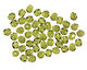 Czech Fire Polished Glass Olivine Round 4mm