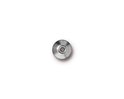 TierraCast Rhodium (plated) Classic Bead Aligner 8mm