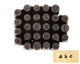 Block Lowercase Letters Metal Stamp Set w/ Box 3mm