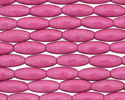 Magenta Magnesite Rice 12x5mm