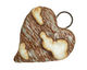 Gaea Ceramic Hand Painted Love Wish "Dreamtime" Pendant 30x40mm