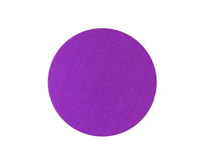 Lillypilly Purple Anodized Aluminum Disc 25mm, 24 gauge