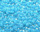 Opaque Blue Turquoise SuperDuo 2x5mm Seed Bead
