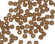 Czech Glass Matte Smoky Topaz Round 4mm