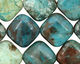 Chrysocolla Diamond 19mm