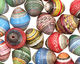 Paper Bead Bicone 18x22mm