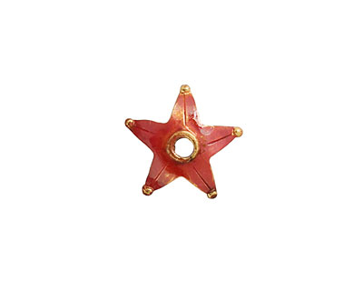 Patricia Healey Copper Star Bead Cap 5x14mm
