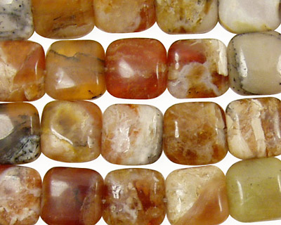 Brandy Opal Puff Square 10mm