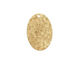 Brass Hammertone Flat Oval 22x15mm