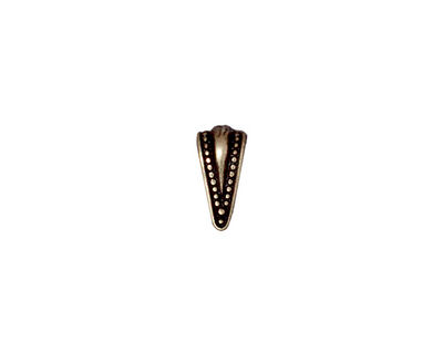 TierraCast Antique Brass (plated) Royal Pinch Bail 5x10mm