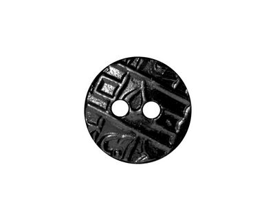 TierraCast Gunmetal Round Coin Button 18mm