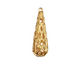 Brass Filigree Teardrop 8x28mm