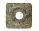 African Green Jasper Square Donut 40mm