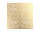Lillypilly Gold Morphed Anodized Aluminum Sheet 3"x3", 22 gauge