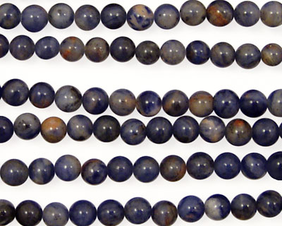 Dumortierite Round 4mm