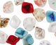 Czech Glass Cartoon 3 Petal Bellflower 9x11mm