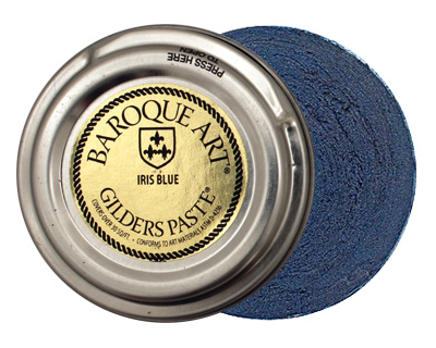 Iris Blue Baroque Art Gilders Paste 1.5oz
