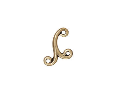 TierraCast Antique Brass (plated) Melody Link 12x11mm