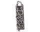 Rustic Charms Sterling Silver Dream Tag 10x37mm