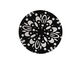 Lillypilly Black Kaleidoscope Anodized Aluminum Disc 25mm, 22 gauge
