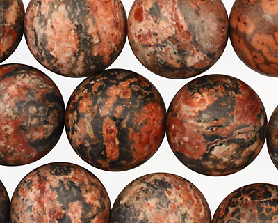 Leopardskin Jasper Round 16mm