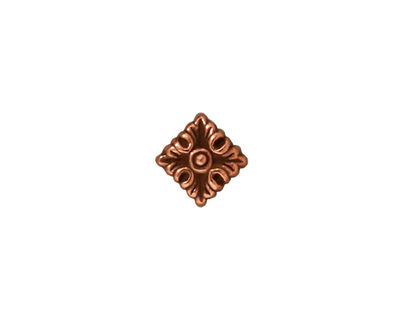 TierraCast Antique Copper (plated) Luna Diamond 11mm