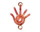 Patricia Healey Copper Right Hand Link 24x35mm