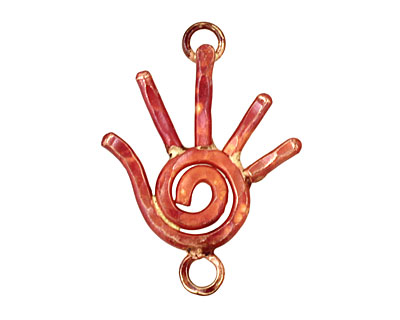 Patricia Healey Copper Right Hand Link 24x35mm