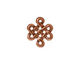 TierraCast Antique Copper (plated) Eternity Link 17x15mm