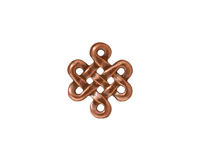 TierraCast Antique Copper (plated) Eternity Link 17x15mm