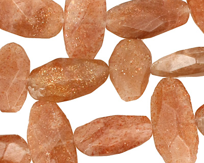 Sunstone Faceted Flat Freeform Slab 10-20x12-18mm