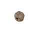 Gaea Ceramic Sage on Chocolate Geode Round 11-12x13-14mm