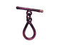 Missficklemedia Patinated Violet Oval Toggle Clasp 20x11mm, 24mm bar