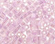 TOHO Transparent Rainbow Foxglove Cube 4mm Seed Bead