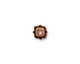 TierraCast Antique Copper (plated) Faceted Cube 6x8mm