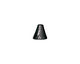 TierraCast Gunmetal Hammertone Cone 8mm