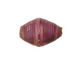 African Paper (purple, pink w/white) Rice 24-26x16-17mm