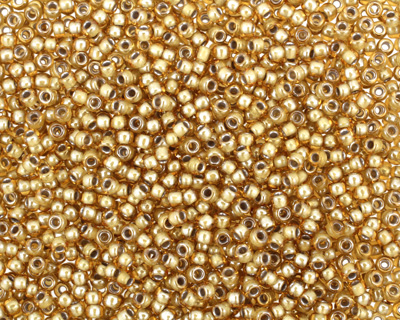 TOHO Topaz (with Light Gray Lining) Round 11/0 Seed Bead